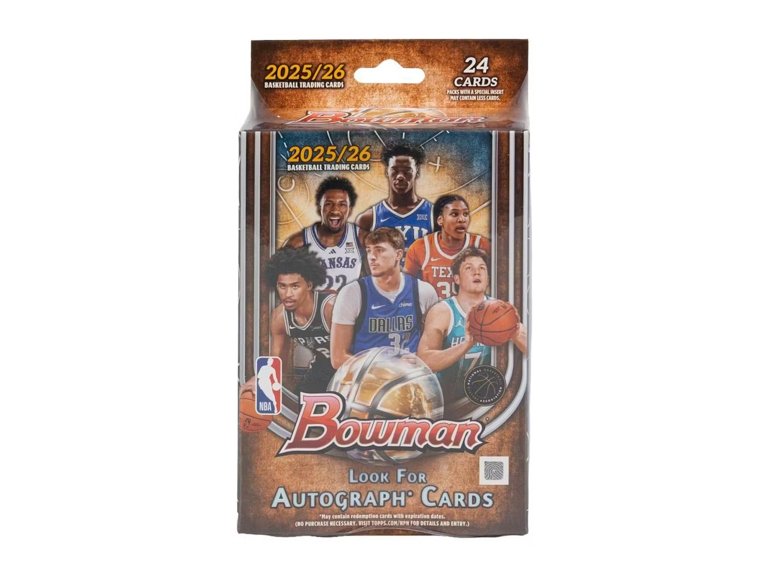 2025-26 Bowman Basketball Hanger Box