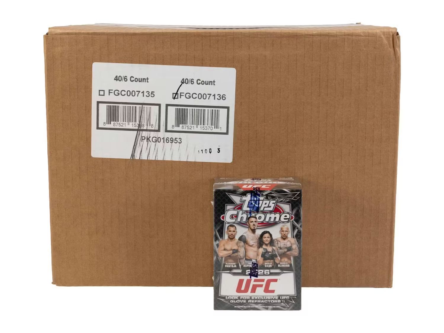 2026 Topps Chrome UFC Value Blaster 40-Box Case [Topps Direct]