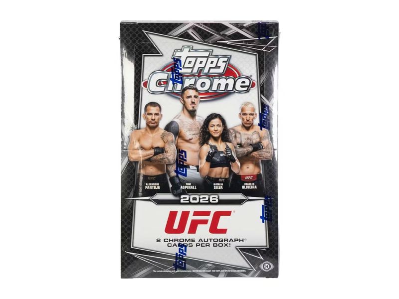 2026 Topps Chrome UFC Hobby Box