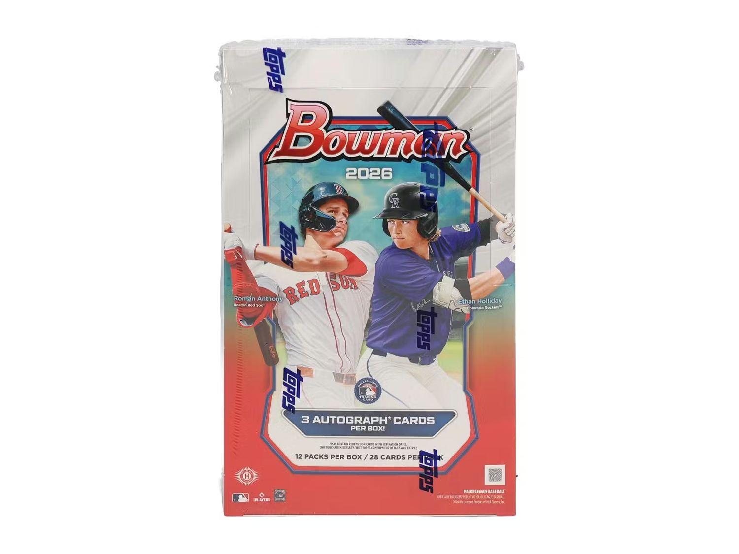 2026 Bowman Baseball Hobby Jumbo Box