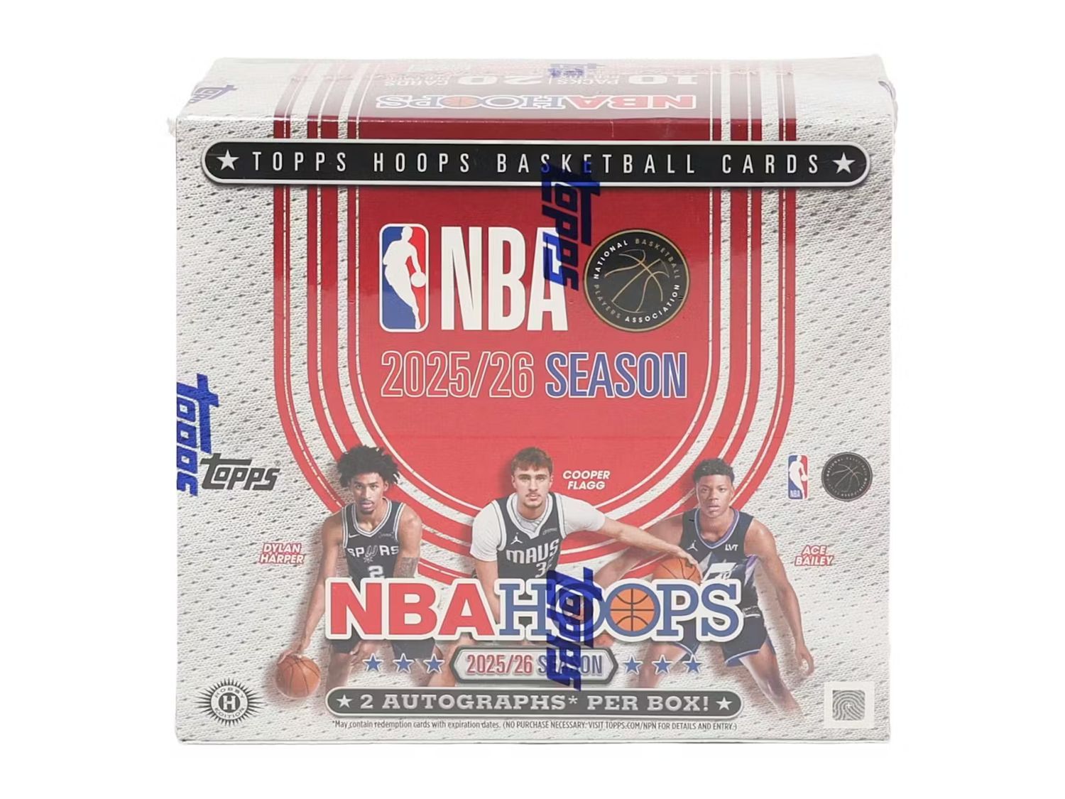 2025-26 Topps NBA Hoops Basketball Hobby Jumbo Box