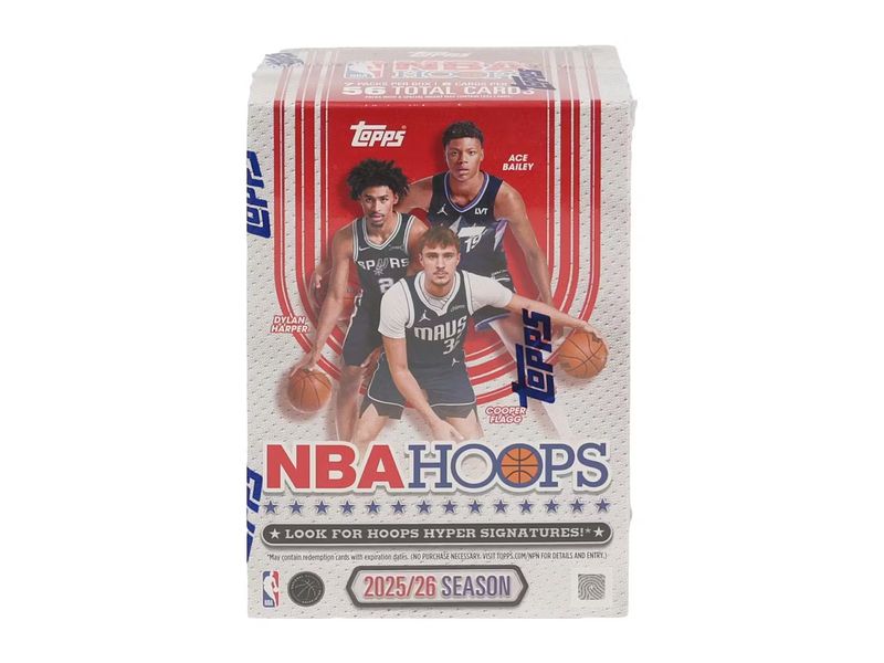 2025-26 Topps NBA Hoops Basketball Value Blaster Box