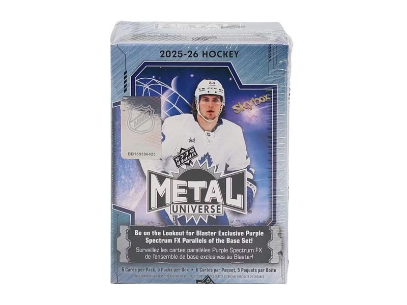 2025-26 Upper Deck Skybox Metal Universe Hockey Blaster Box