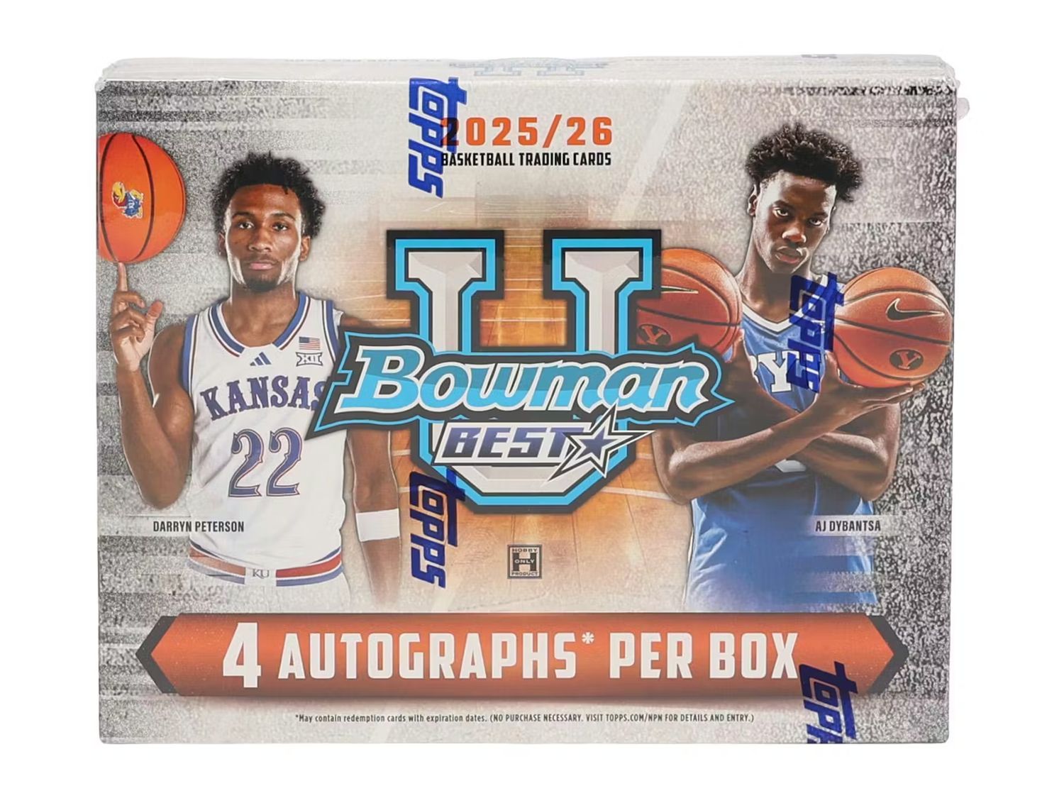 2025-26 Bowman University Best Basketball Hobby Box