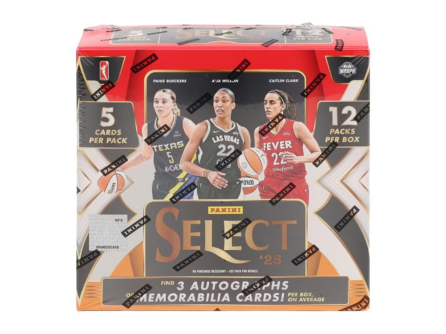 2025 Panini Select WNBA Basketball Hobby Box