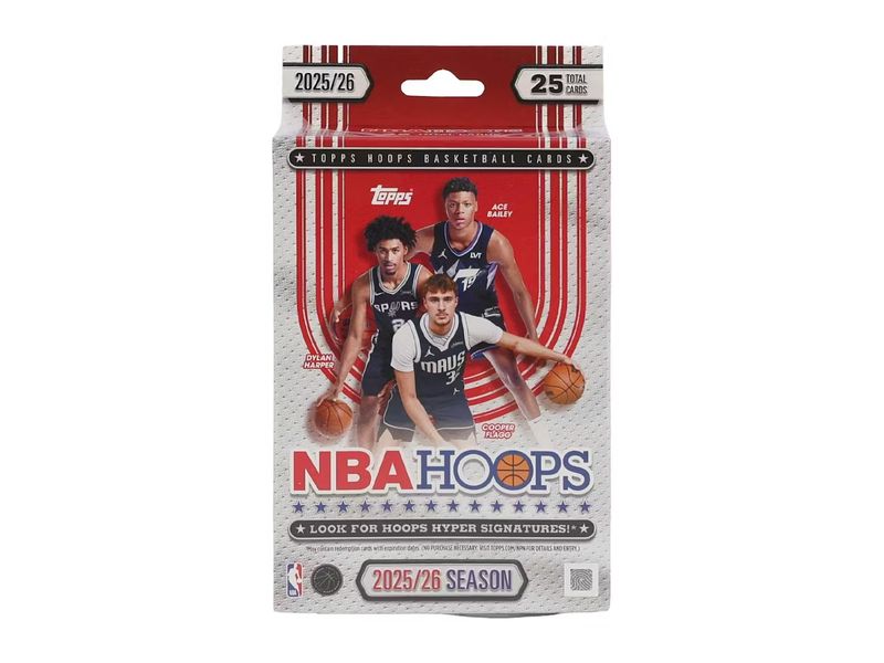 2025-26 Topps NBA Hoops Basketball Hanger Box