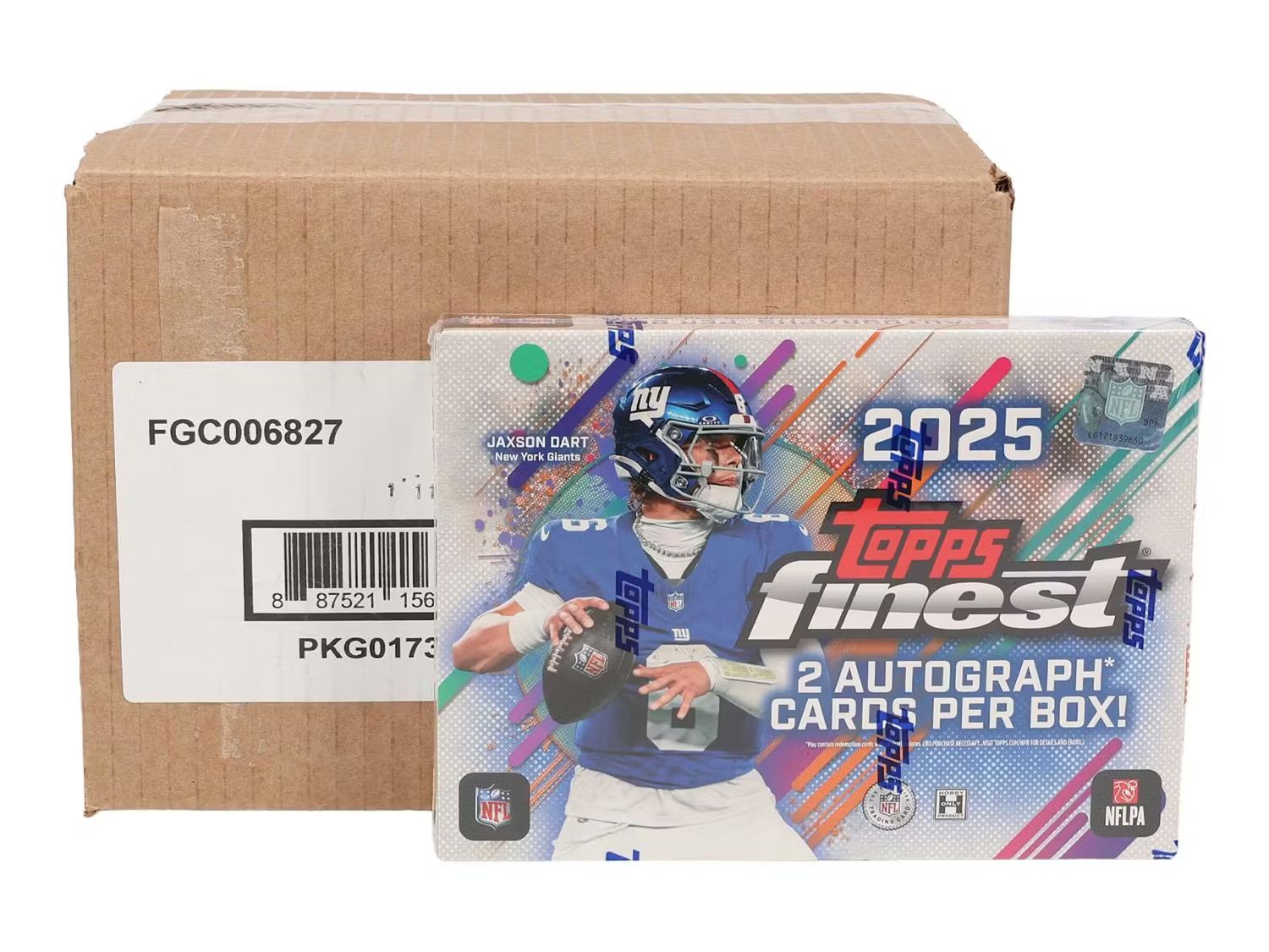 2025 Topps Finest Football Hobby 8-Box Case [Topps Direct]