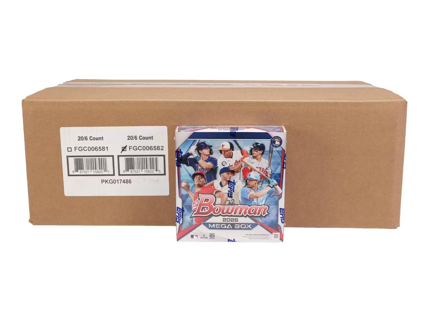 2026 Bowman Baseball Mega 20-Box Case [Topps Direct]
