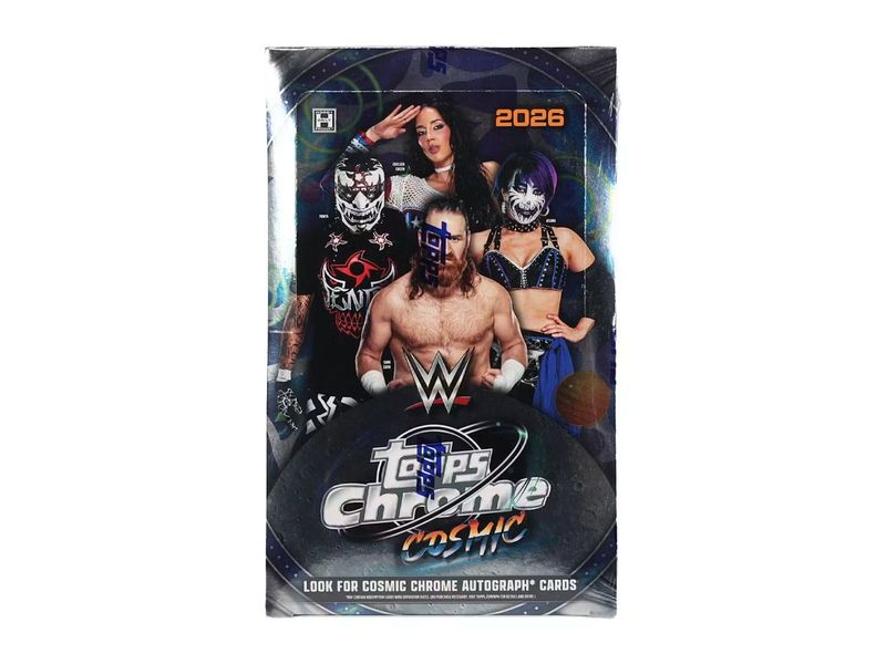 2026 Topps Chrome Cosmic WWE Wrestling Hobby Box