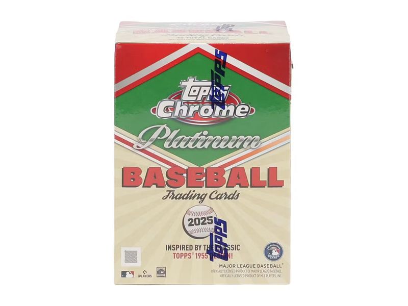 2025 Topps Chrome Platinum Baseball Value Blaster Box