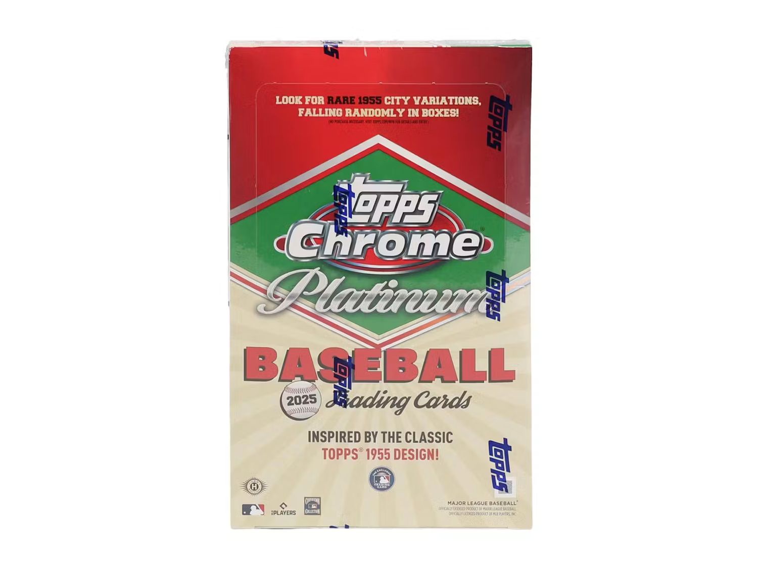 2025 Topps Chrome Platinum Baseball Hobby Box