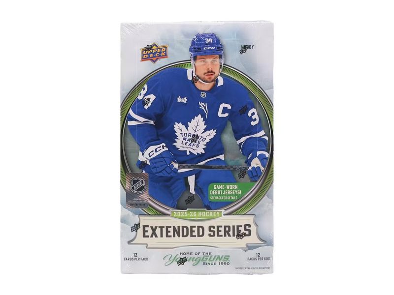 2025-26 Upper Deck Extended Series Hockey Hobby Box