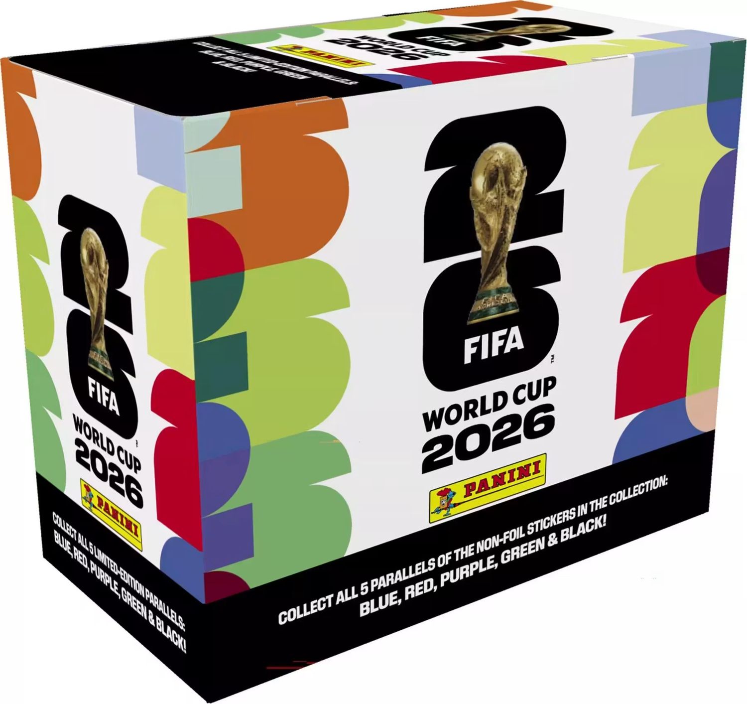 2026 Panini FIFA World Cup Soccer 25-Pack Sticker Box