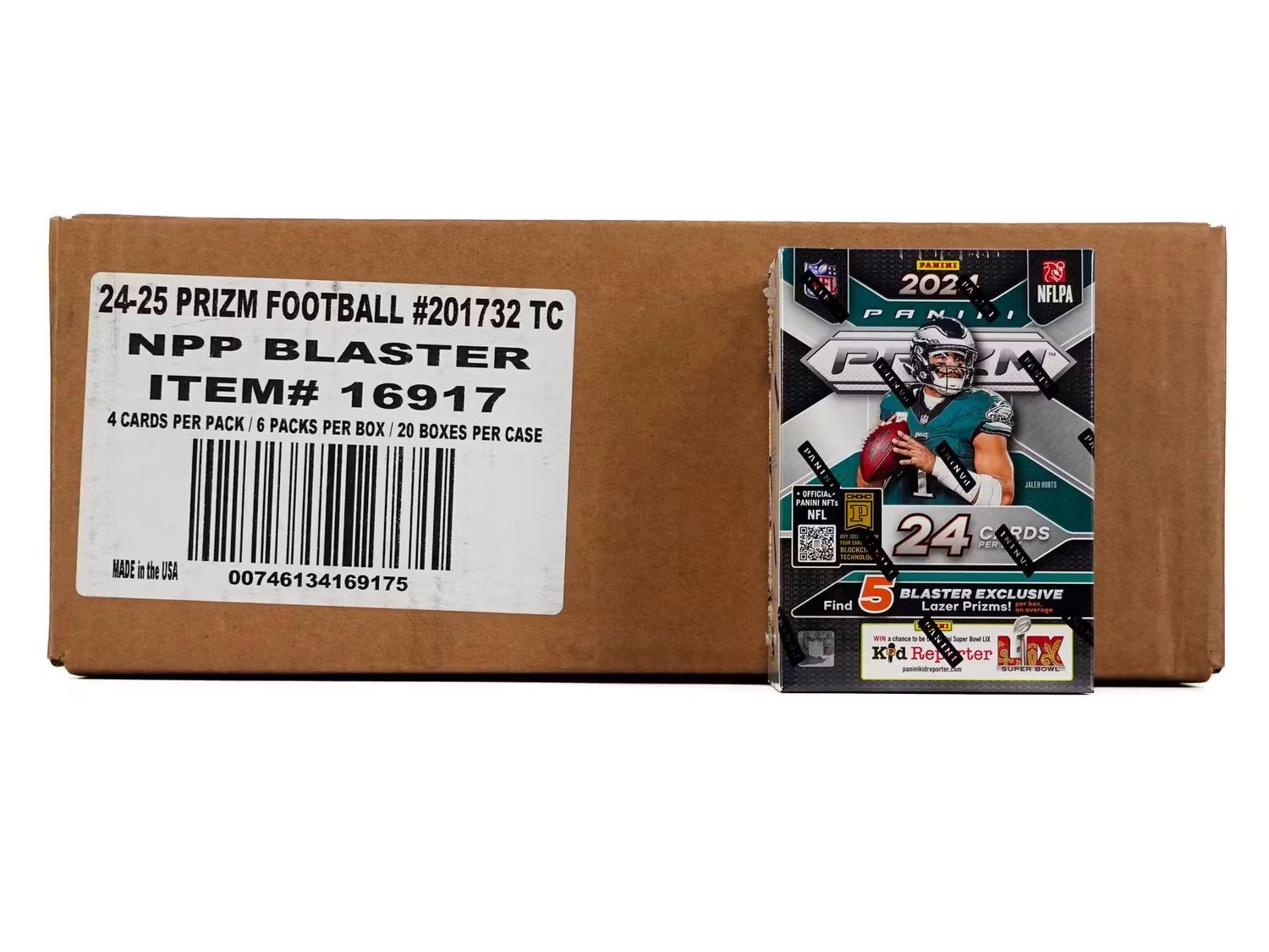 2024 Panini Prizm Football Blaster 20-Box Case