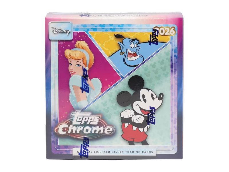 2026 Topps Chrome Disney Mega Box