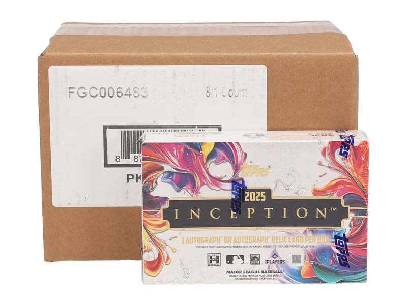2025 Topps Inception Baseball Hobby 8-Box Case [Topps Direct]