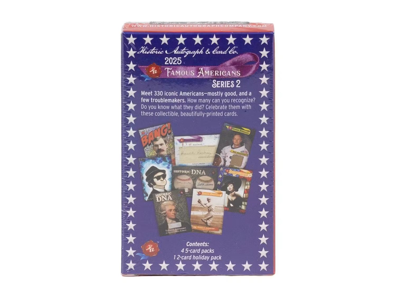 2025 Historic Autographs Famous Americans Hobby Box [Series 2]
