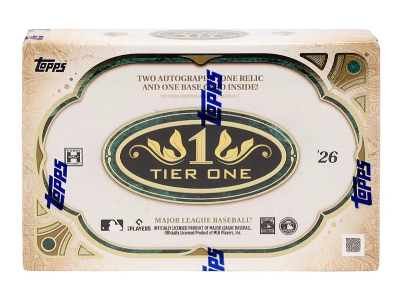 2026 Topps Tier One Baseball Hobby Box 2026 Topps Tier One Baseball Hobby Box