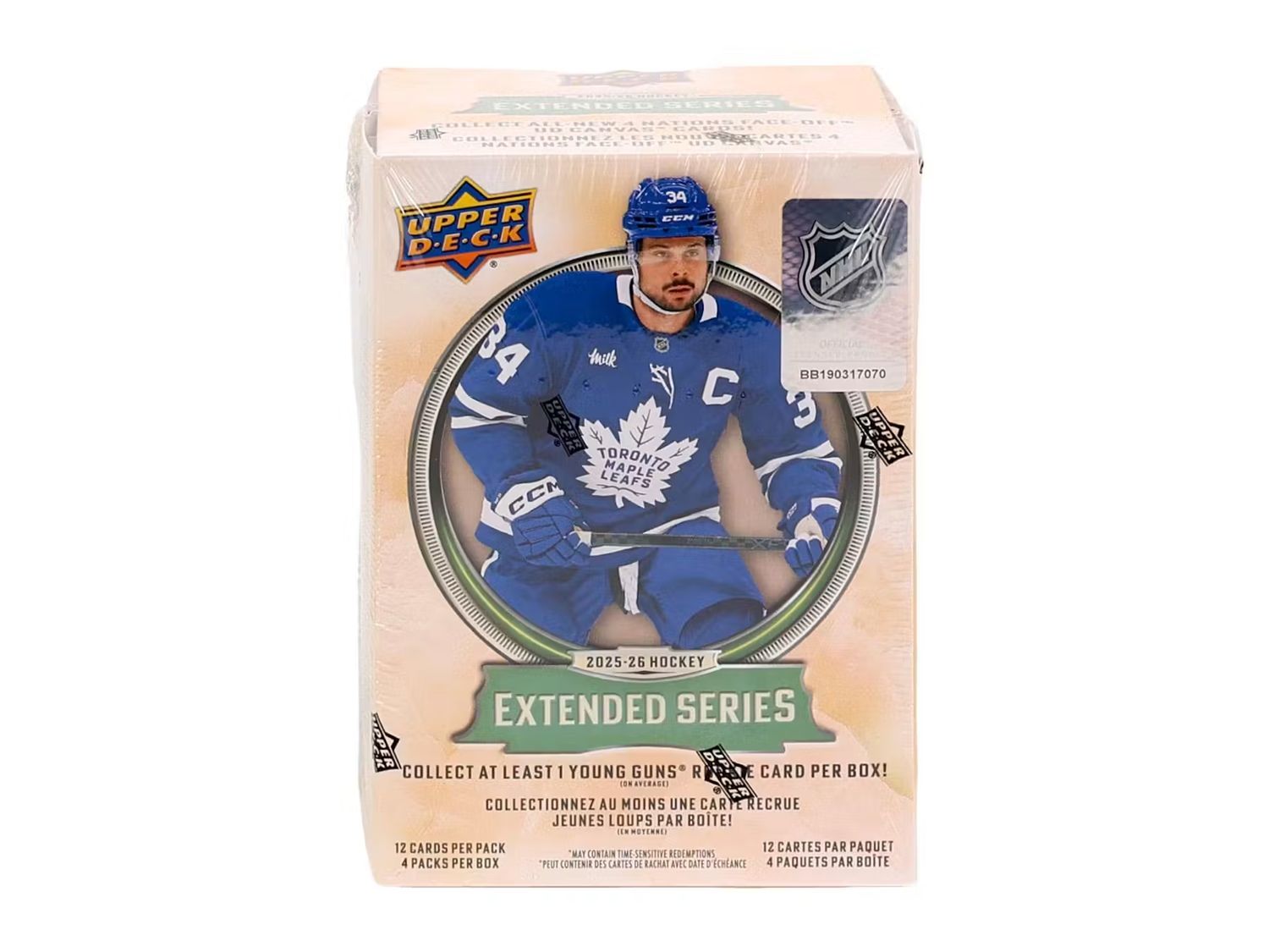 2025-26 Upper Deck Extended Series Hockey Blaster Box
