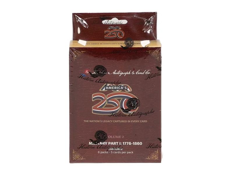 2026 Historic Autographs America's 250th Anniversary Hobby Box [Part I]