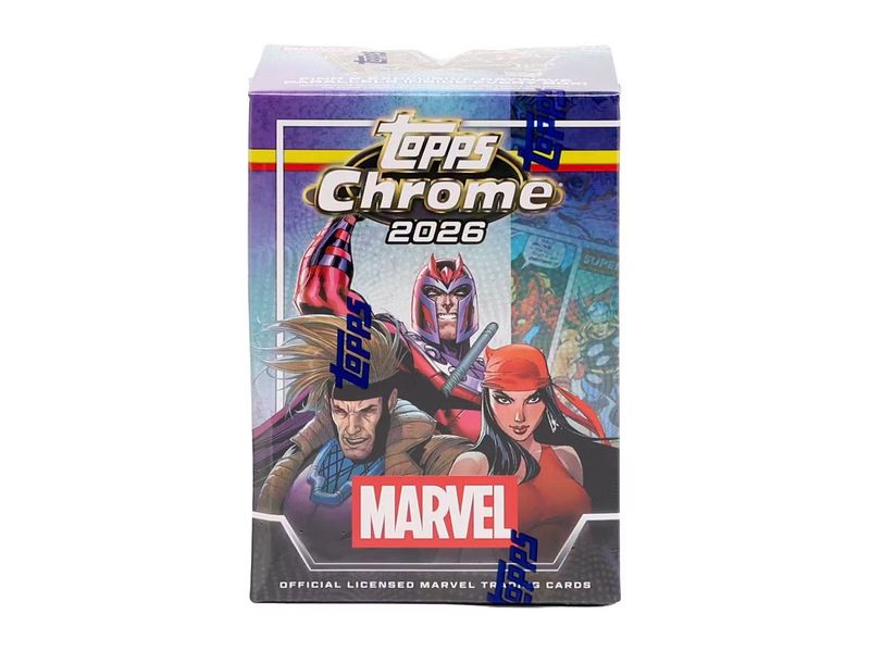 2026 Topps Chrome Marvel Value Blaster Box