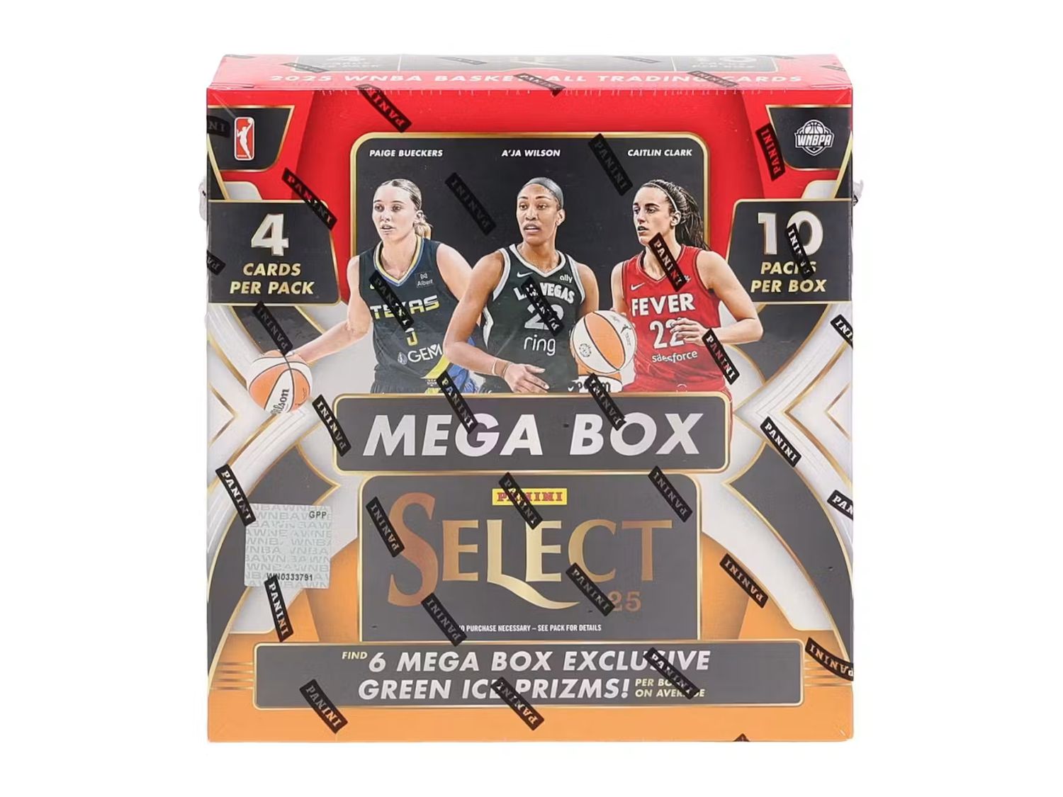 2025 Panini Select WNBA Basketball Hobby Mega Box
