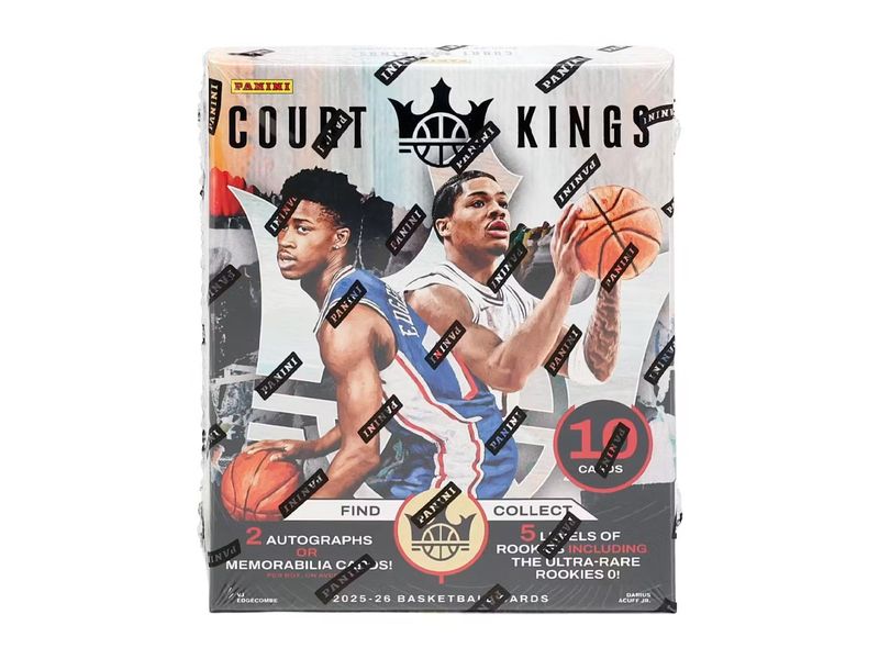 2025-26 Panini Court Kings Basketball Hobby Box