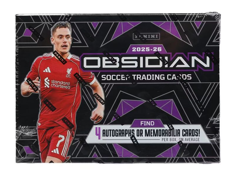 2025-26 Panini Obsidian Soccer Hobby Box