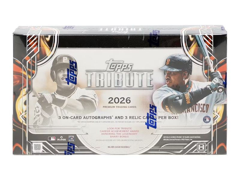 2026 Topps Tribute Baseball Hobby Box 2026 Topps Tribute Baseball Hobby Box