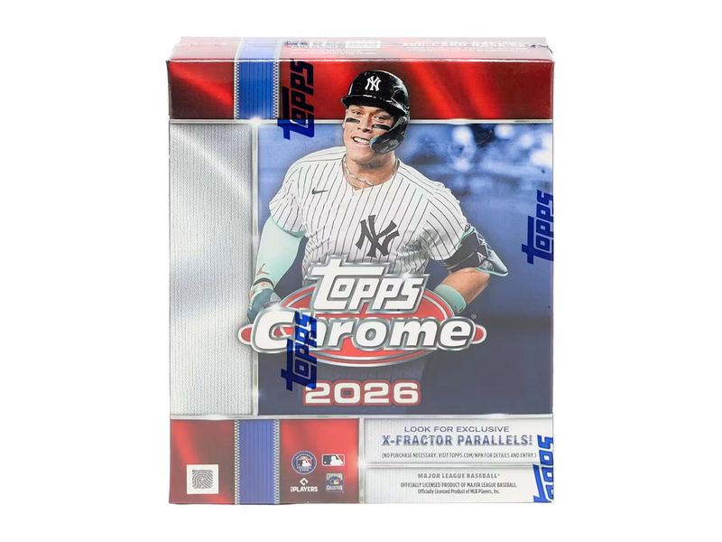 2026 Topps Chrome Baseball Mega Box 2026 Topps Chrome Baseball Mega Box