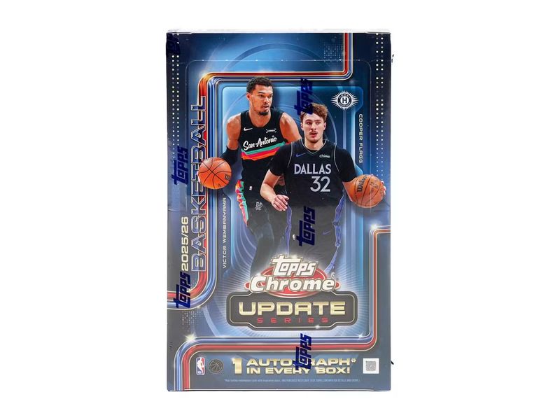 2025-26 Topps Chrome Update Series Basketball Hobby Box 2025-26 Topps Chrome Update Series Basketball Hobby Box