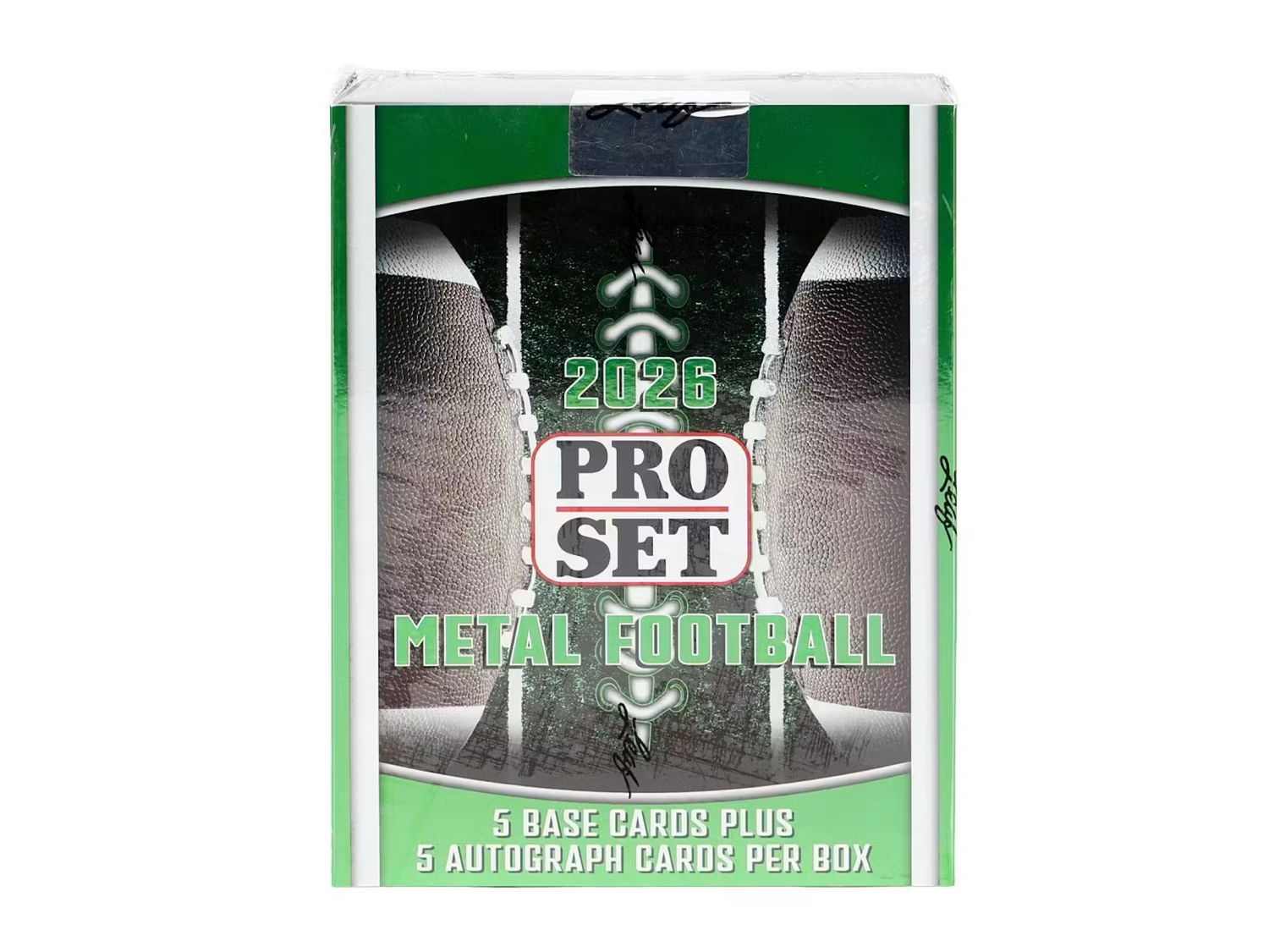2026 Leaf Pro Set Metal Football Hobby Box