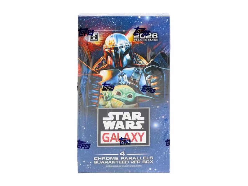 2026 Topps Chrome Star Wars Galaxy Hobby Box 2026 Topps Chrome Star Wars Galaxy Hobby Box