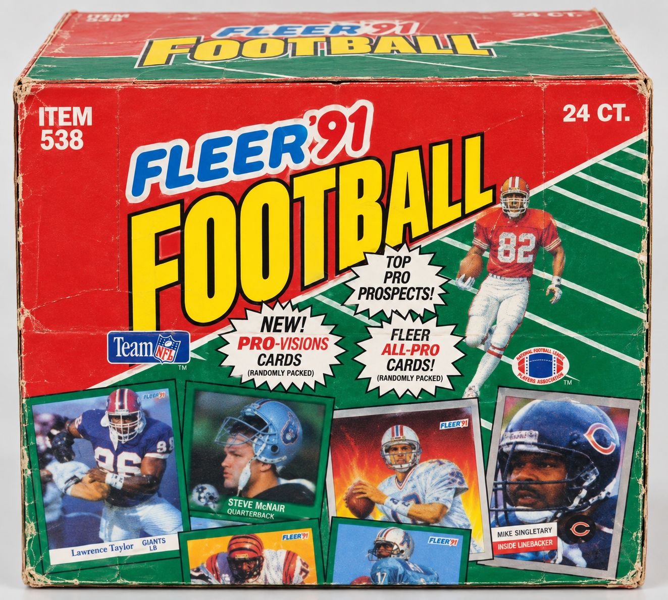 1991 Fleer Football Jumbo Box