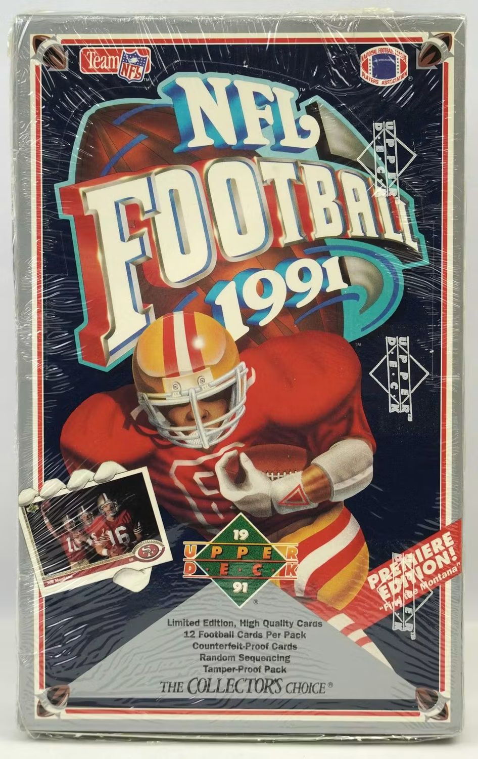 1991 Upper Deck Football Wax Box