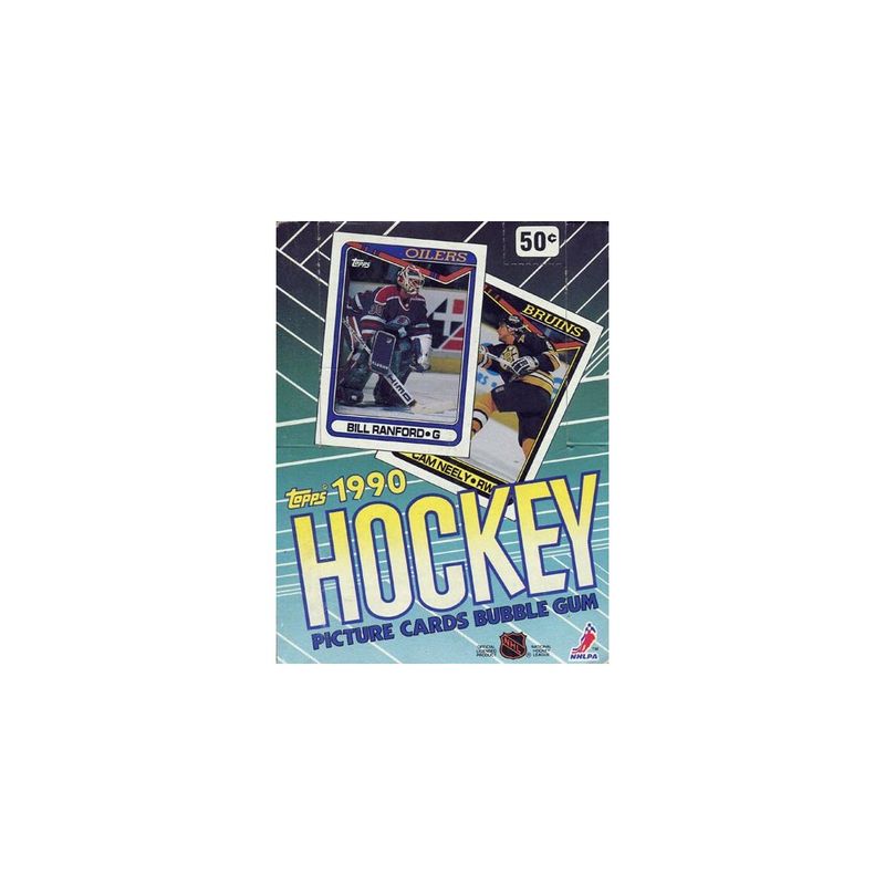 1990 Topps Hockey Wax Box