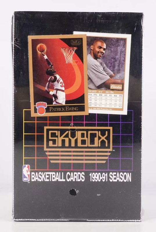 1990-91 Skybox Basketball Wax Box