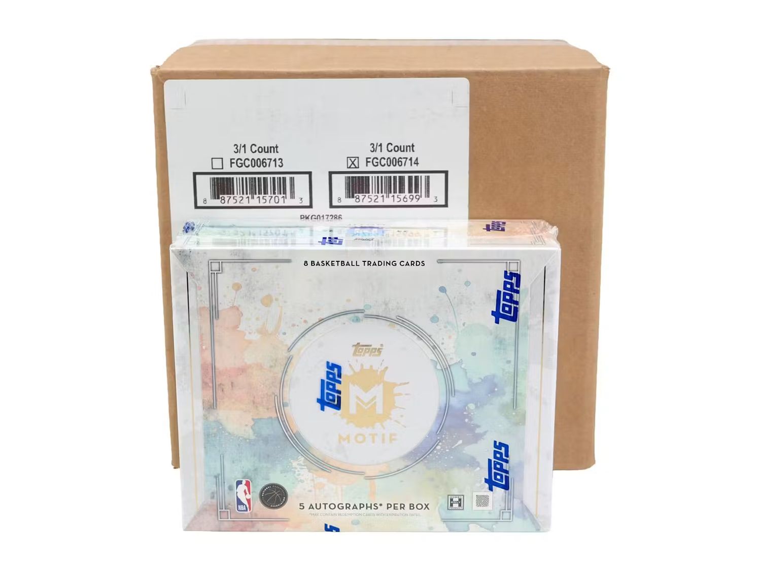 2025-26 Topps Motif Basketball Hobby 3-Box Case [Topps Direct]