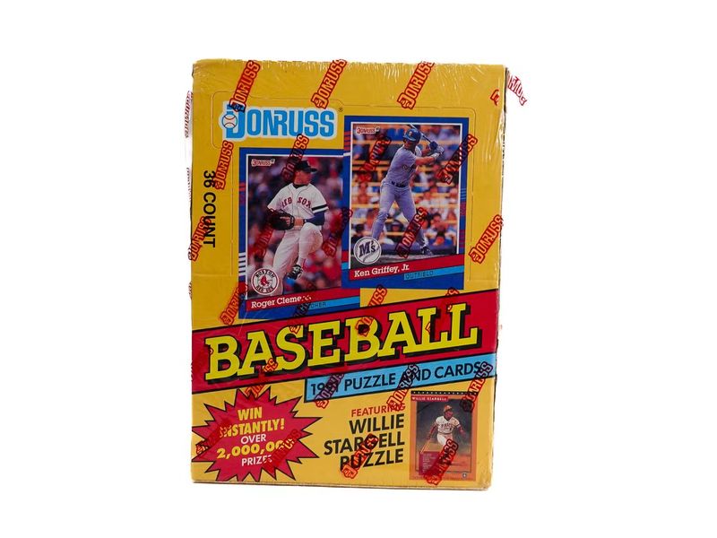 1991 Donruss Series 1 Baseball Wax Box