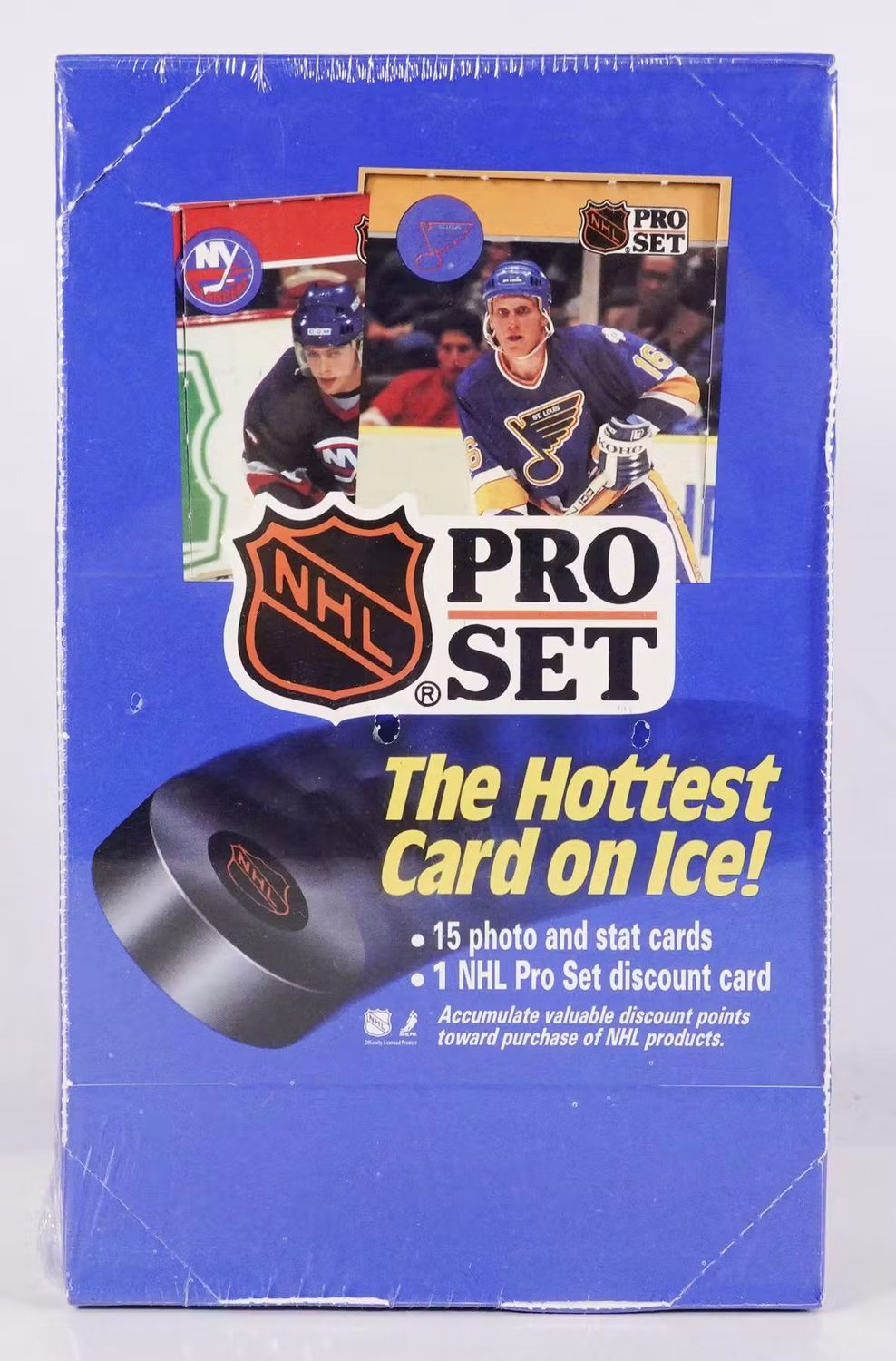 1990 Pro Set Series 1 Hockey Wax Box
