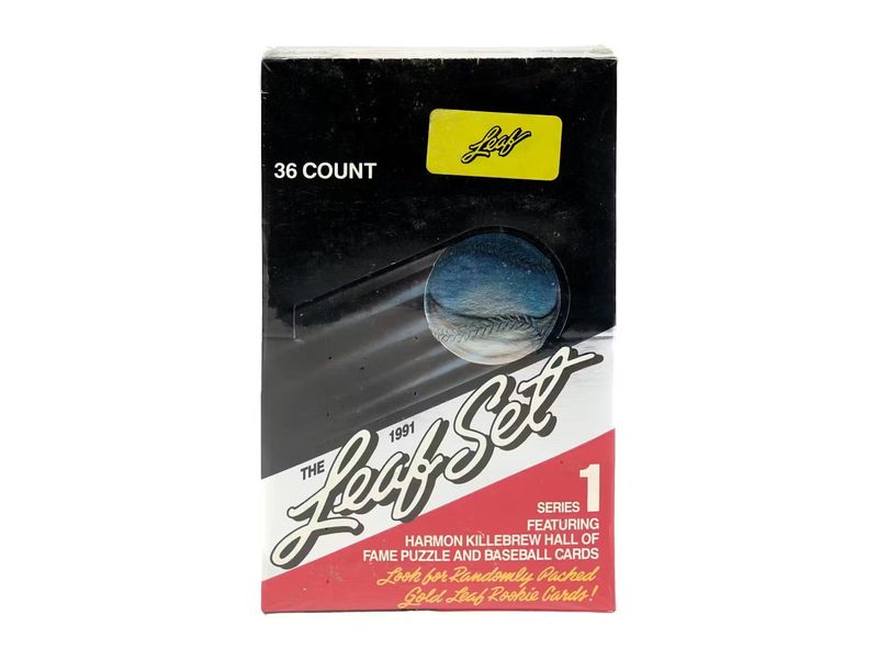 1991 Leaf Set Series 1 Baseball Wax Box