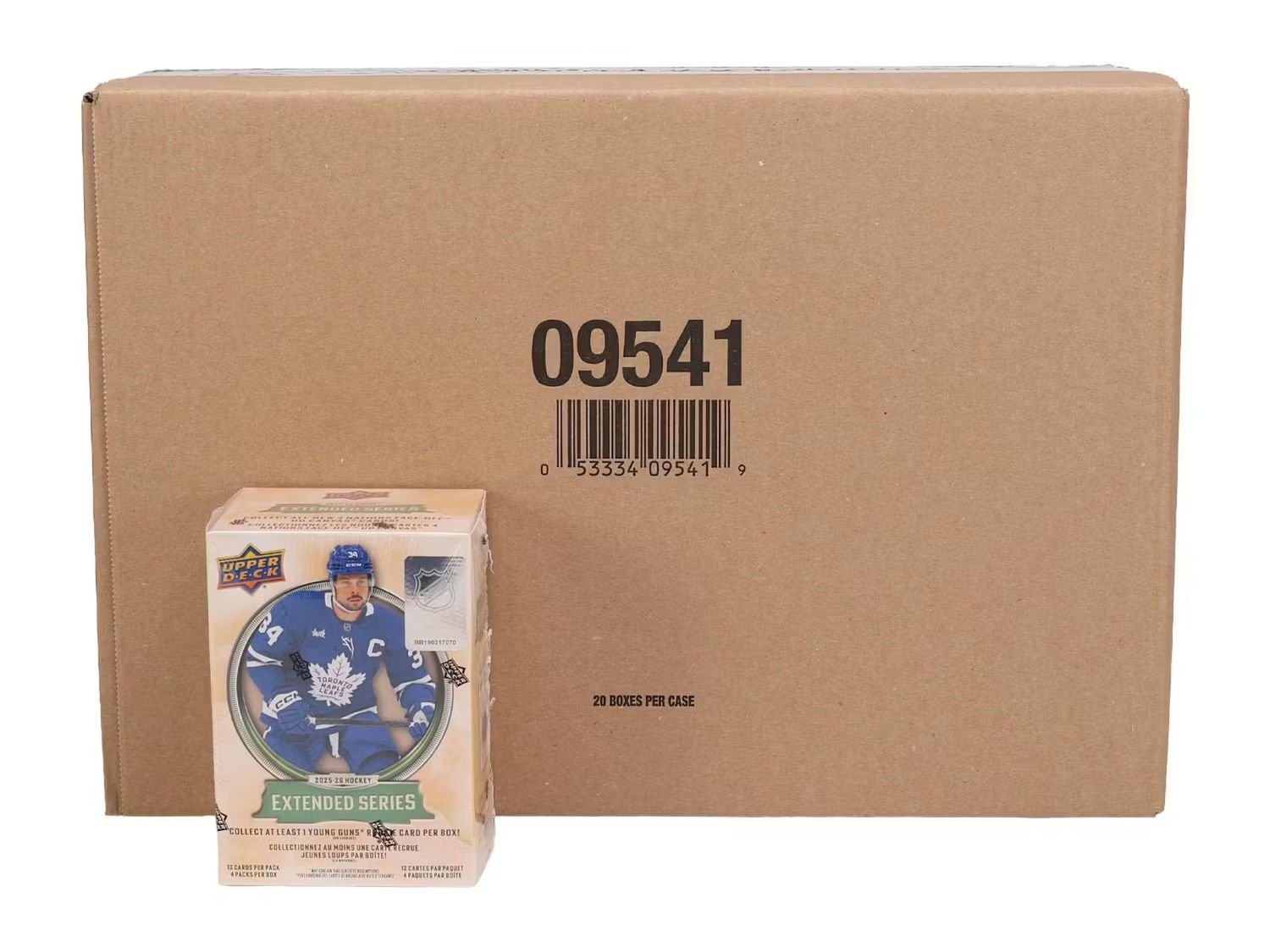 2025-26 Upper Deck Extended Series Hockey Blaster 20-Box Case