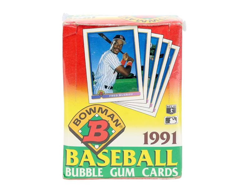 1991 Bowman Baseball Cello Box