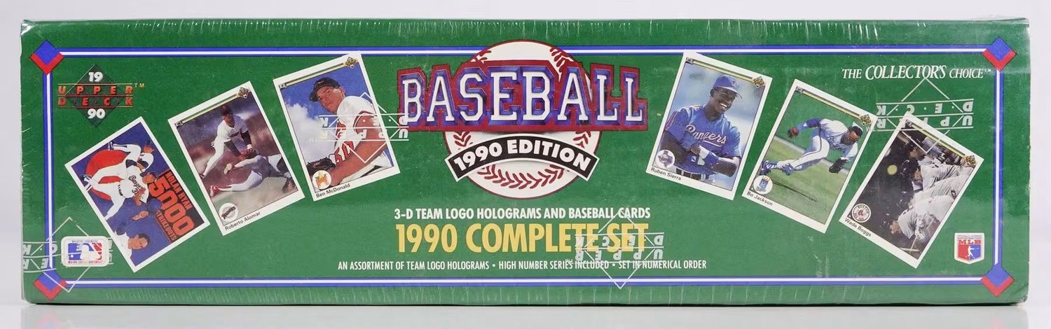 1990 Topps Upper Deck Baseball Complete Set