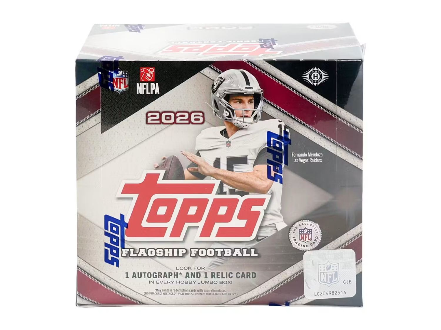 2026 Topps Flagship Football Hobby Jumbo Box