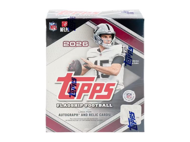 2026 Topps Flagship Football Mega Box 2026 Topps Flagship Football Mega Box
