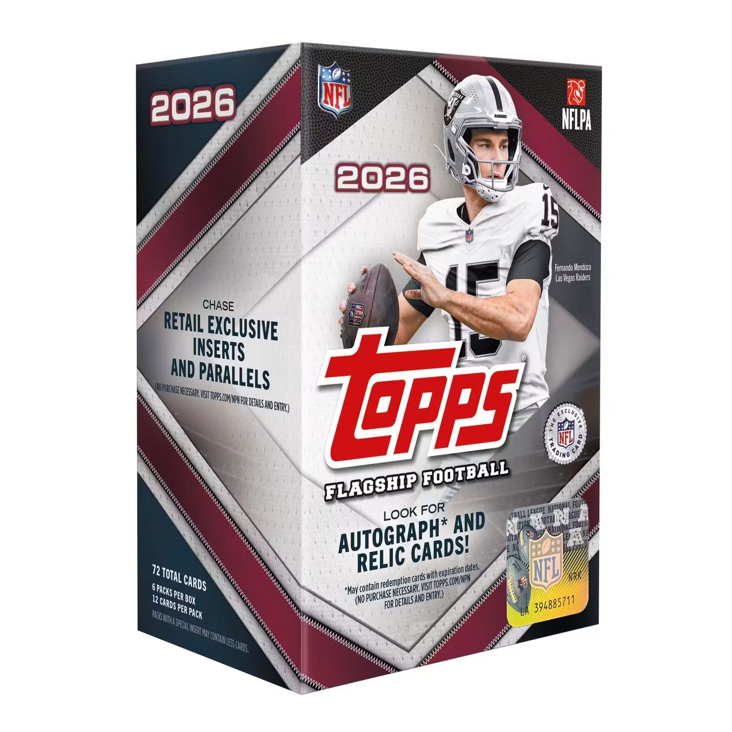 2026 Topps Flagship Football Value Blaster Box