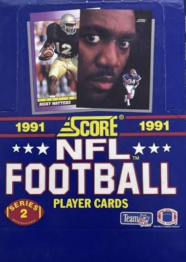1991 Score Series 2 Football Wax Box
