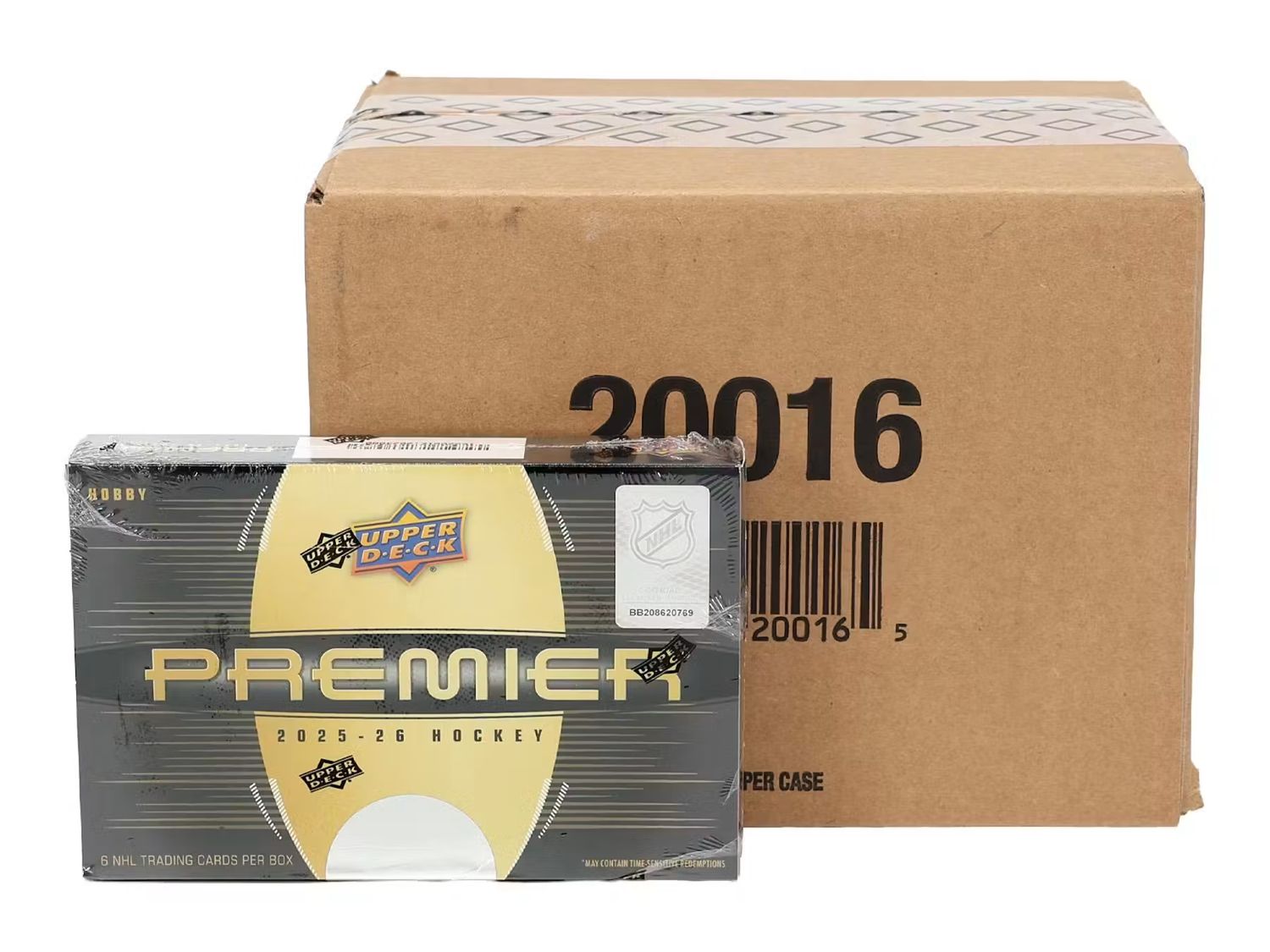 2025-26 Upper Deck Premier Hockey Hobby 10-Box Case
