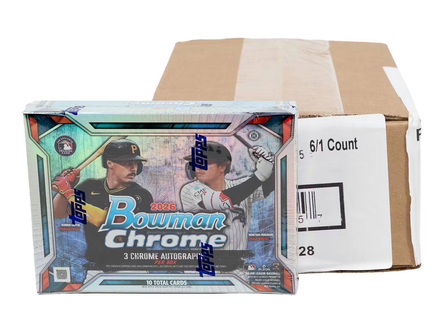 2026 Bowman Chrome Baseball Delight Hobby 6-Box Case [Topps Direct]